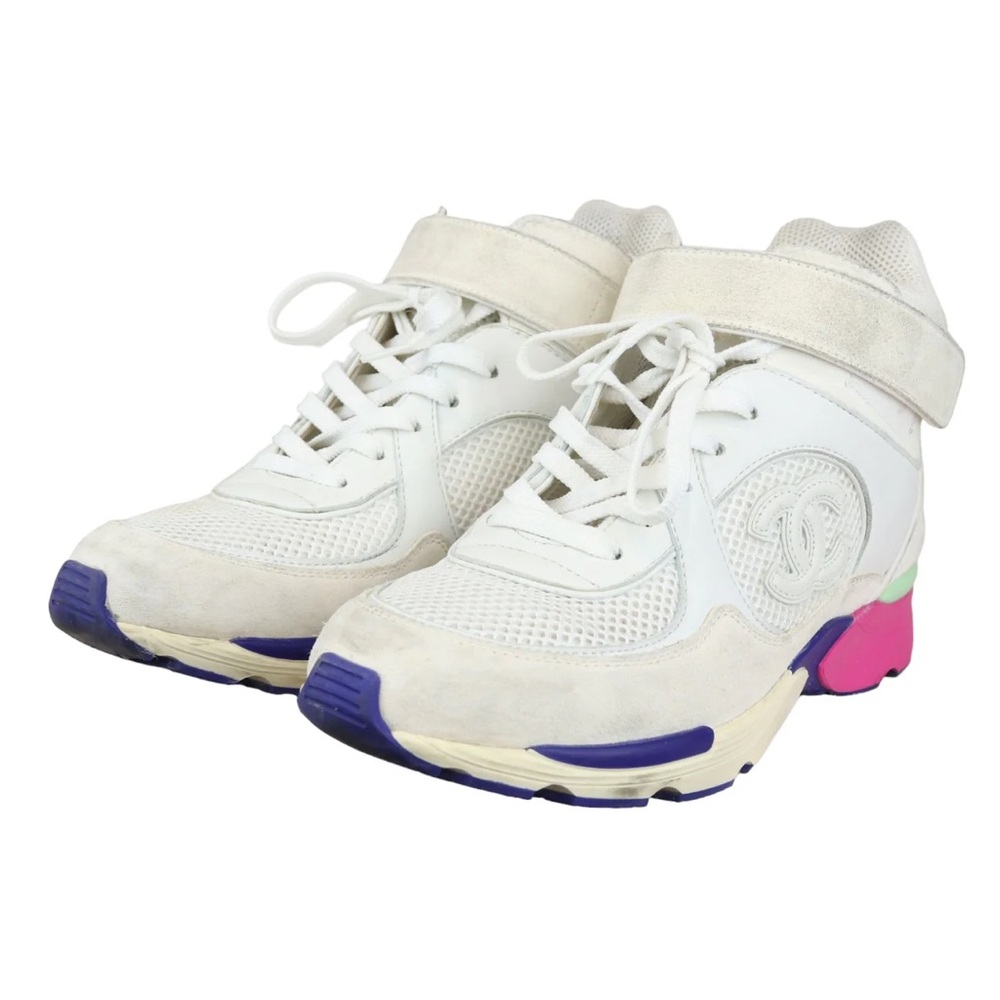 💕Chanel💕 High-Top Sneakers